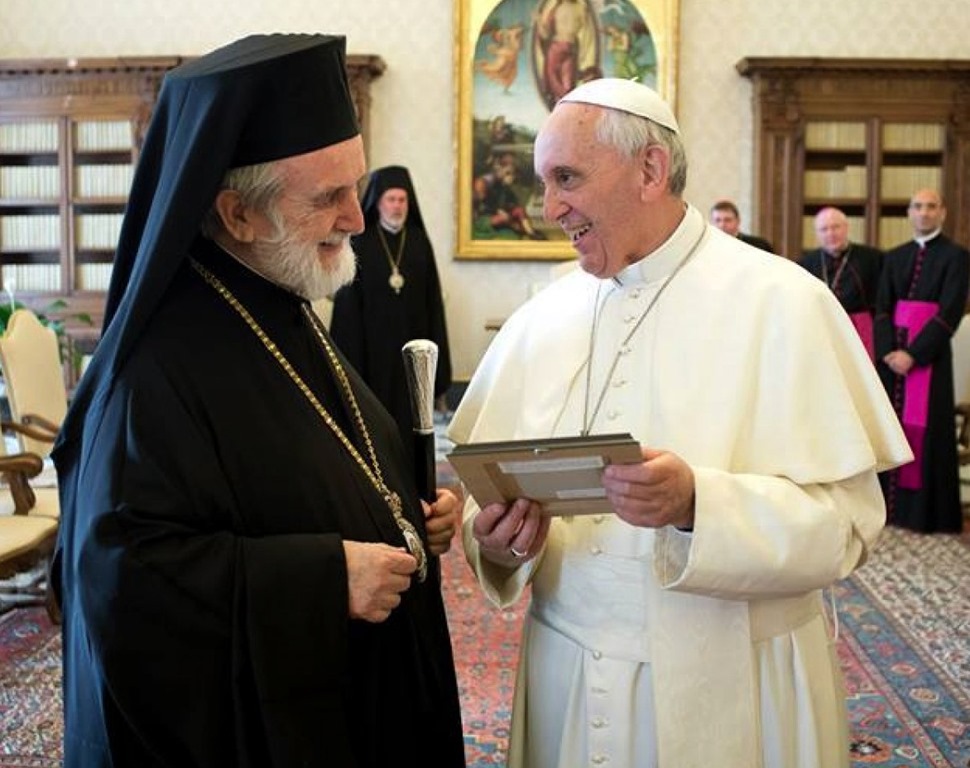 Papst Franziskus ruft zum Gebet für Patriarch Bartholomaios auf