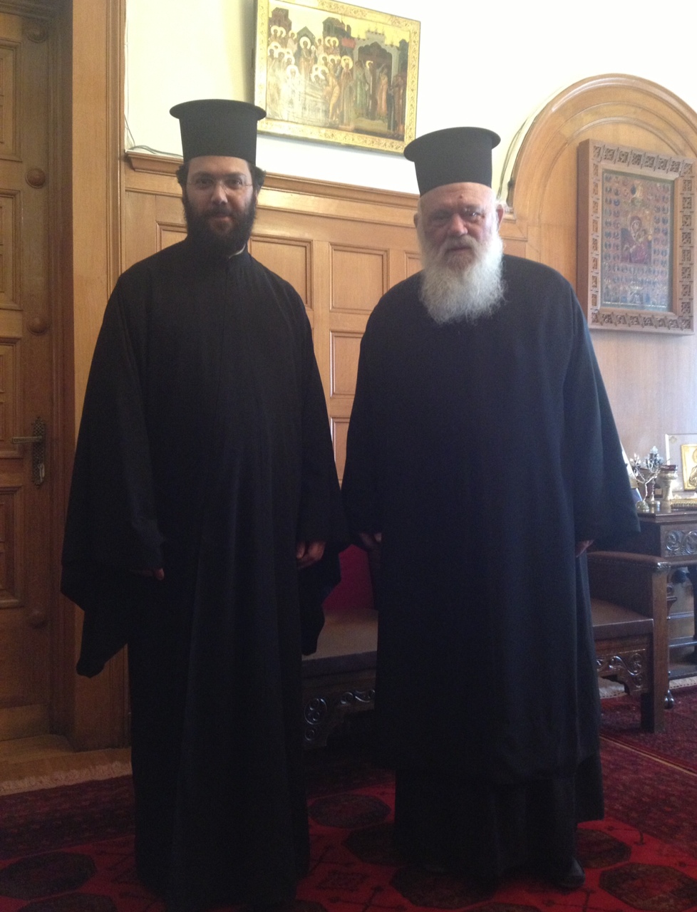 Metropolit Arsenios zu politischen und kirchlichen Gesprächen in Athen