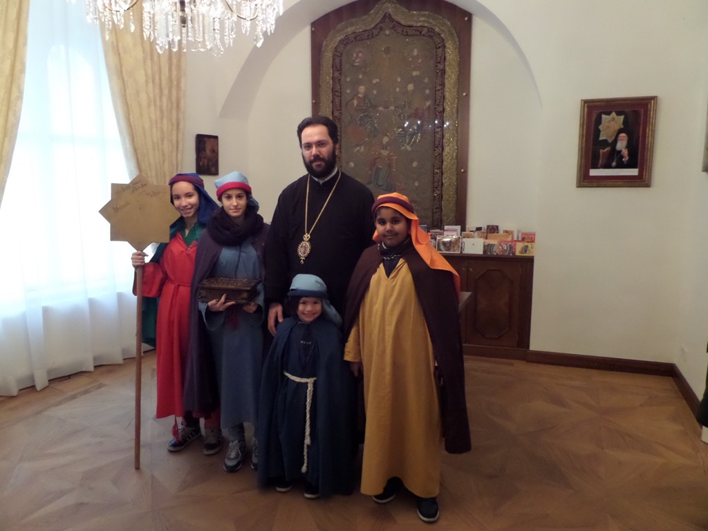 Sternsinger besuchen die Metropolis von Austria