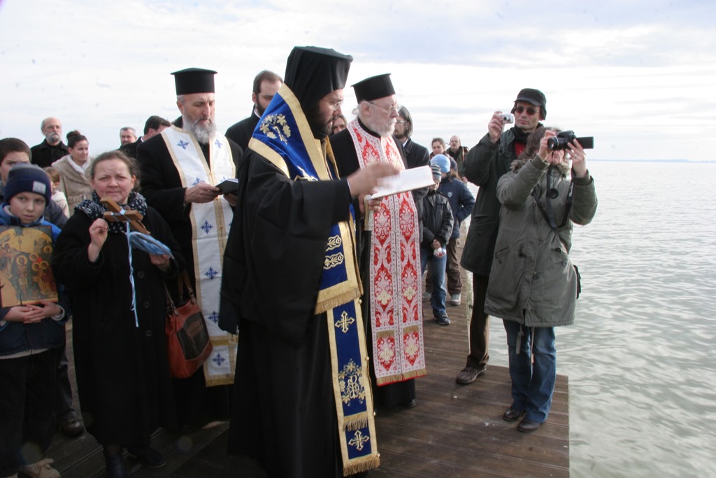 Feier der Großen Wasserweihe in Ungarn