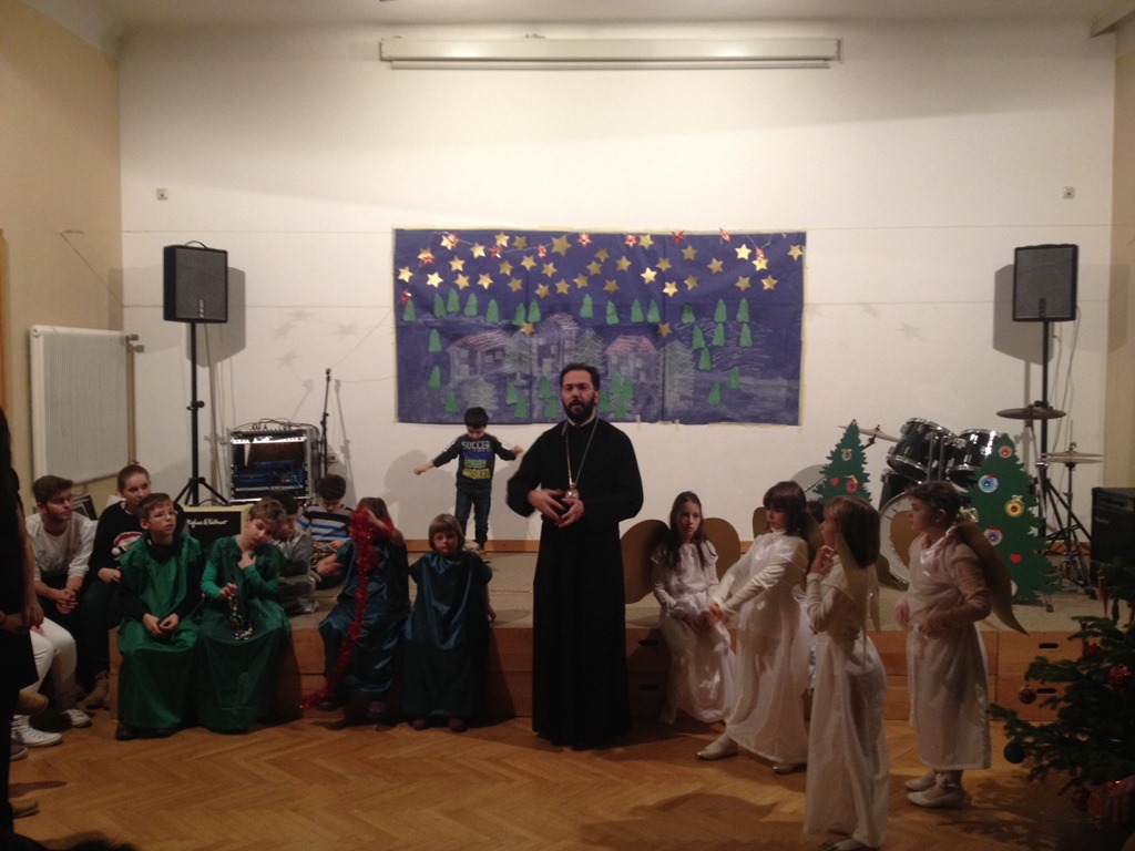 Weihnachtsfeier in der griechischen Schule in Graz