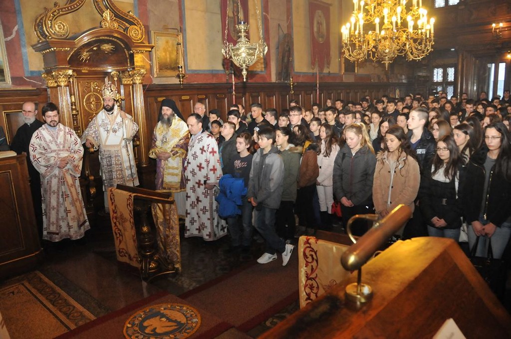 Orthodoxer Schulgottesdienst zum Weihnachtsfest 2014