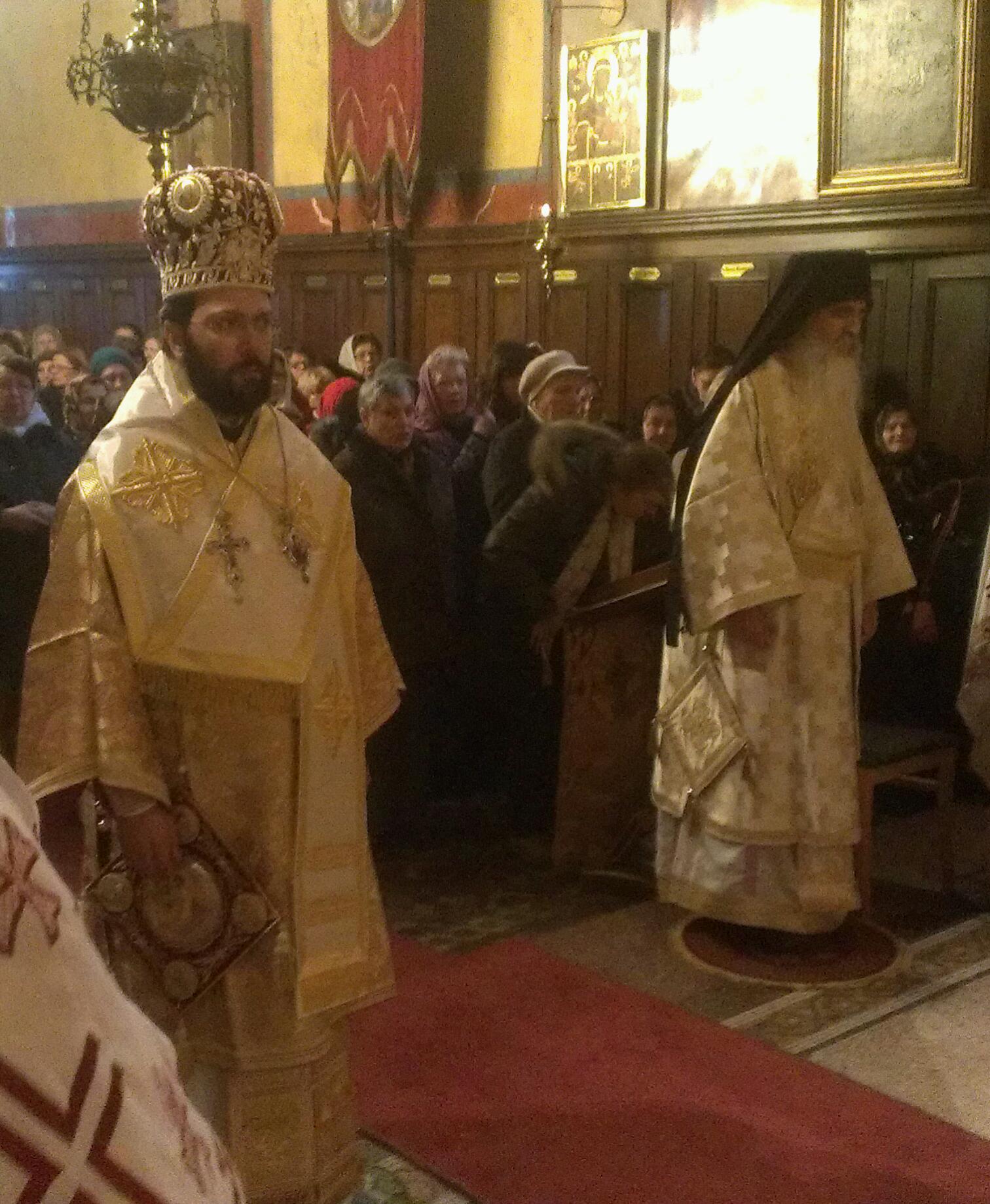 Metropolit Arsenios und Bischof Irinej zelebrieren Festtagsgottesdienst zu Ehren des Heiligen Sava