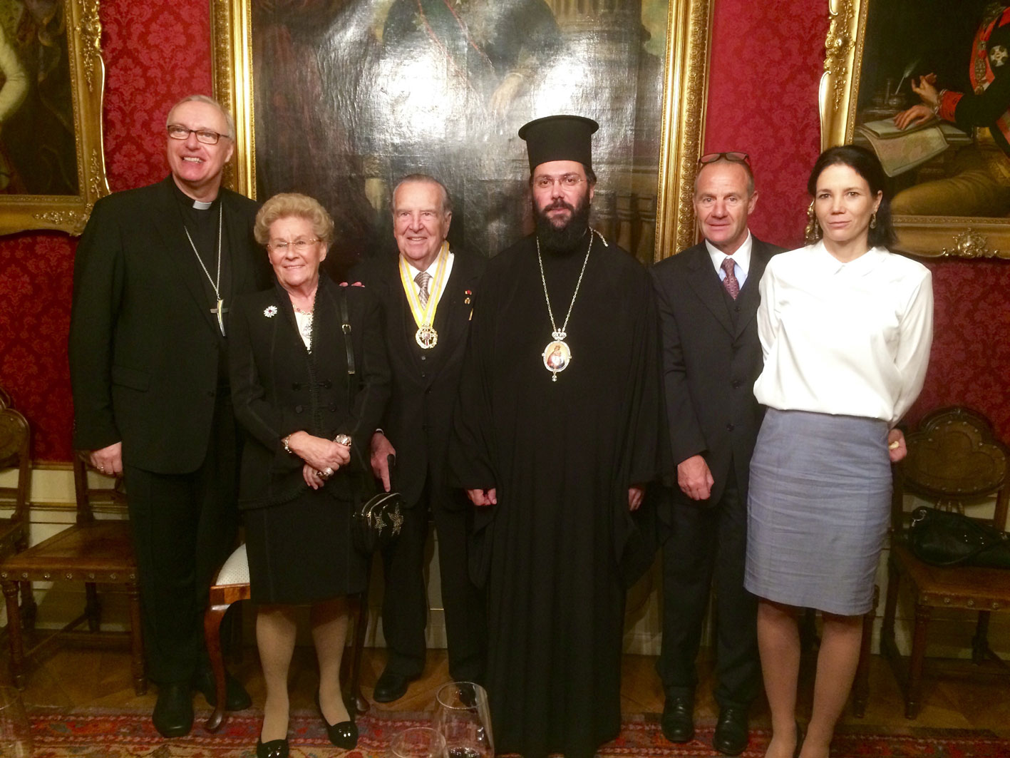 Τελετή ἀπονομῆς Χρυσοῦ Σταυροῦ Ἀξίας στόν Καθηγητή DDr. Herbert Batliner