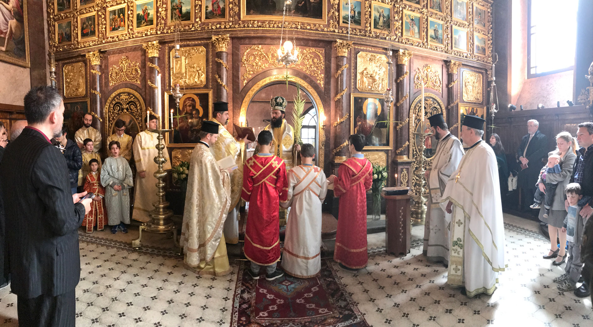 Ἑορτασμός τῆς Κυριακῆς τῶν Βαΐων στή Βιέννη