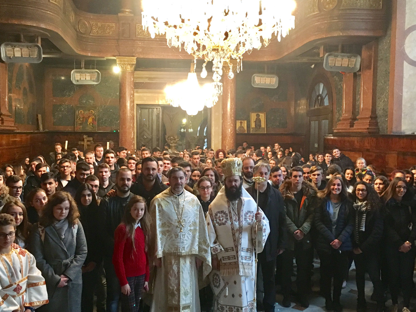 Ἀναστάσιμη μαθητική Θεία Λειτουργία 2017