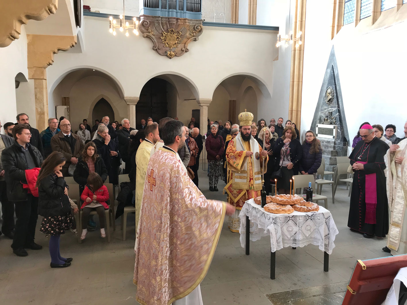 Ἑορτασμός τῶν Ἁγίων ἐνδόξων Ἀναργύρων στό Graz