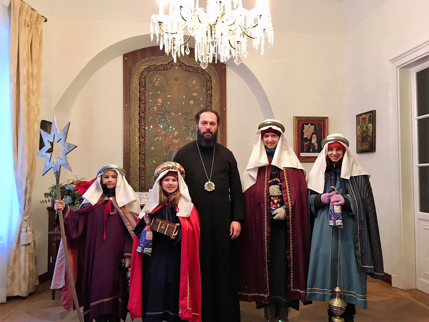 Sternsinger zu Besuch in der Metropolis von Austria