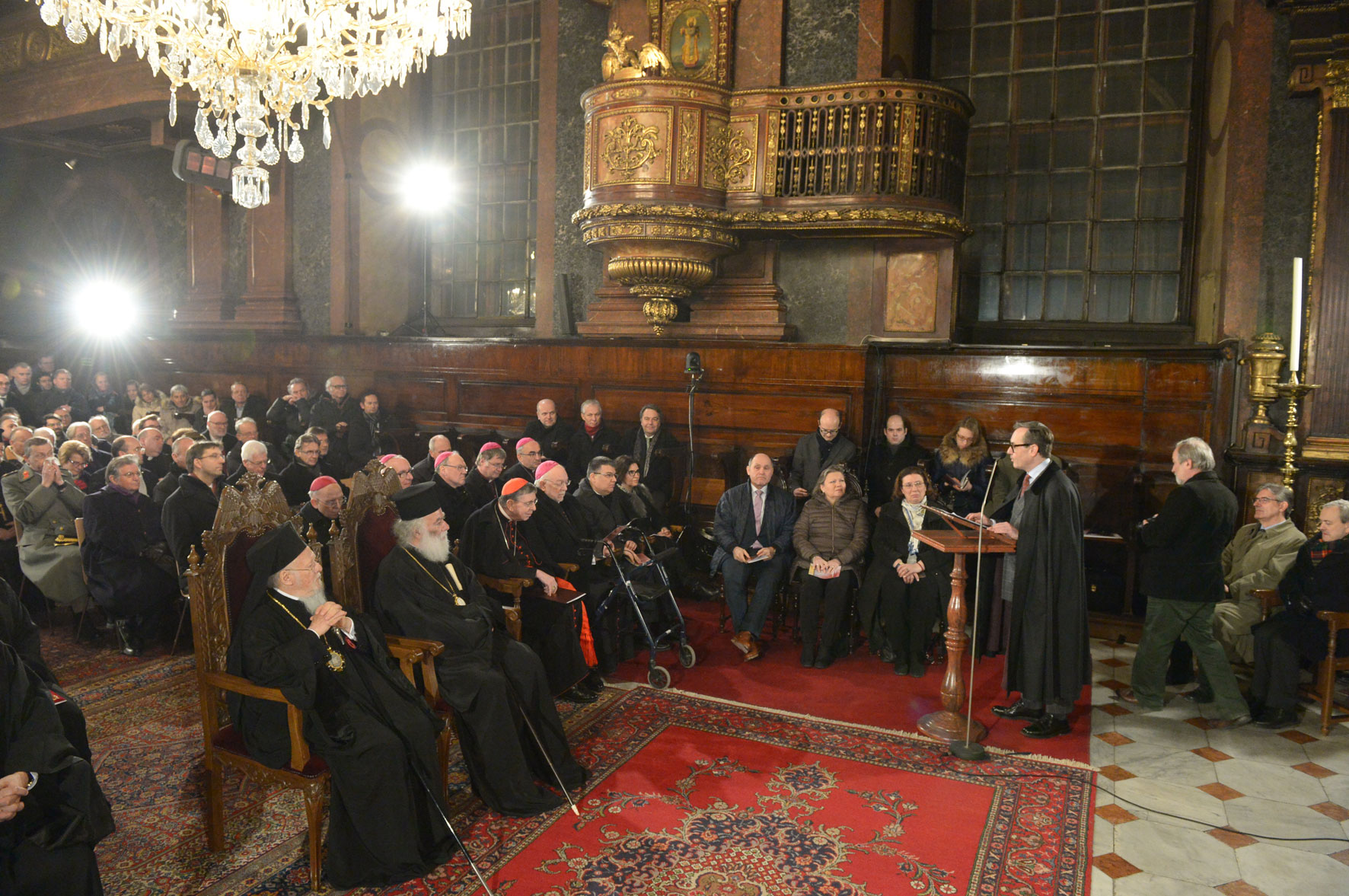 Ἑορτασμός  τῆς ἐπετείου τῆς συμπληρώσεως 50ετίας τοῦ Ὁμοσπονδιακοῦ Νόμου ἀναγνωρίσεως τῆς ἐν Αὐστρίᾳ Ὀρθοδόξου Ἐκκλησίας παρουσίᾳ τῆς Αὐτοῦ Θειοτάτης Παναγιότητας