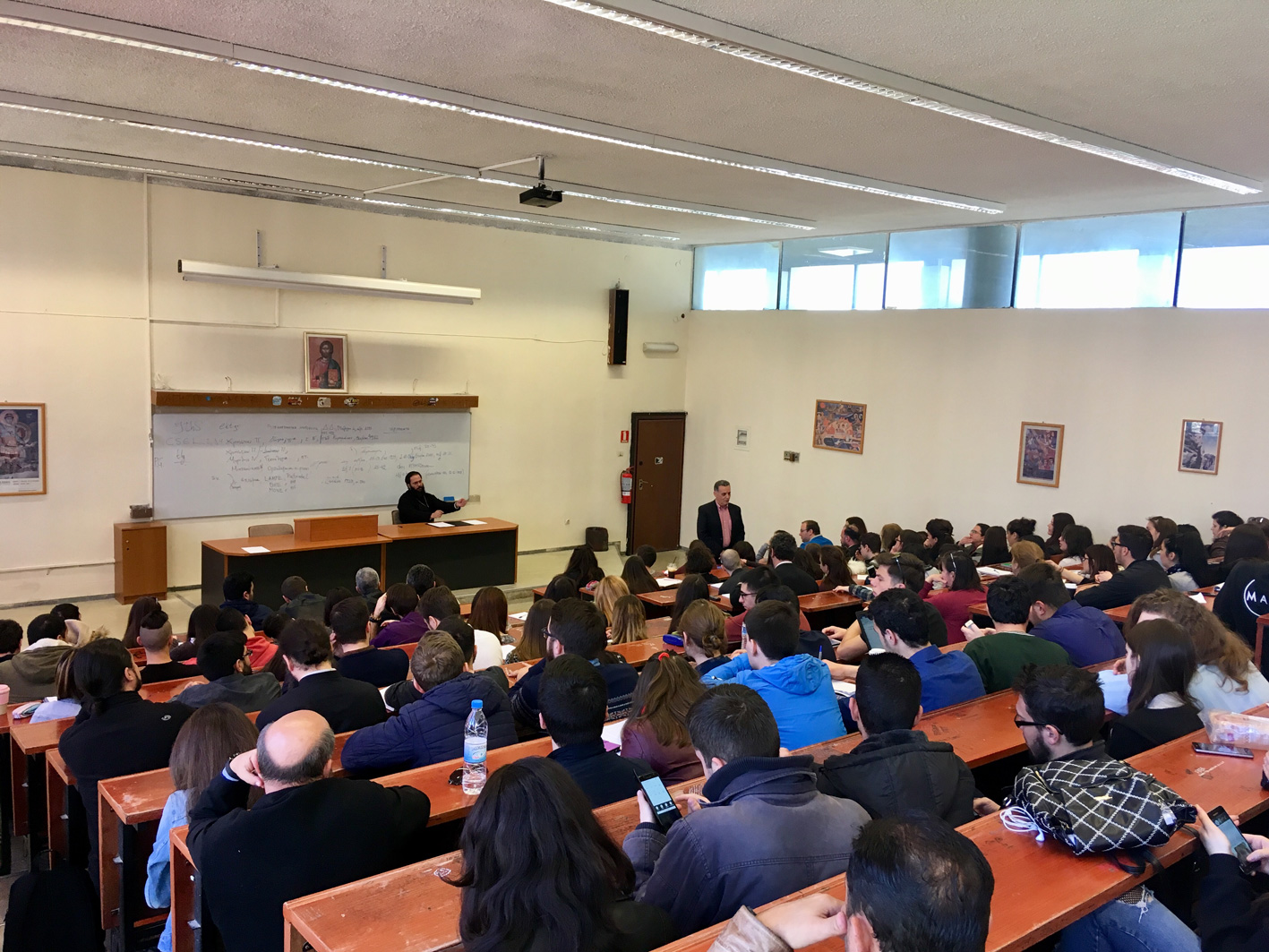 Διάλεξη τοῦ Σεβασμιωτάτου Μητροπολίτου μας στό Α.Π.Θ.