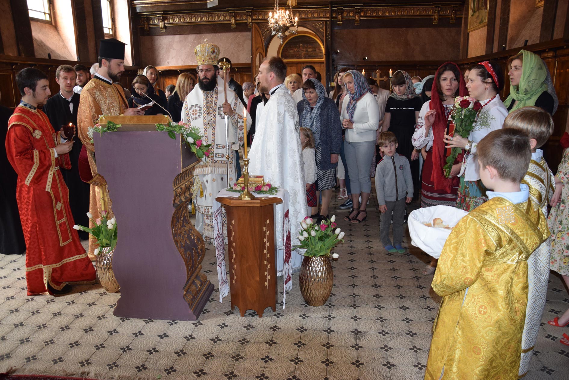 Ἑορτασμός τῆς μνήμης τοῦ Ἁγίου Γεωργίου στήν Ἐνορία τῶν Οὑκρανῶν στή Βιέννη