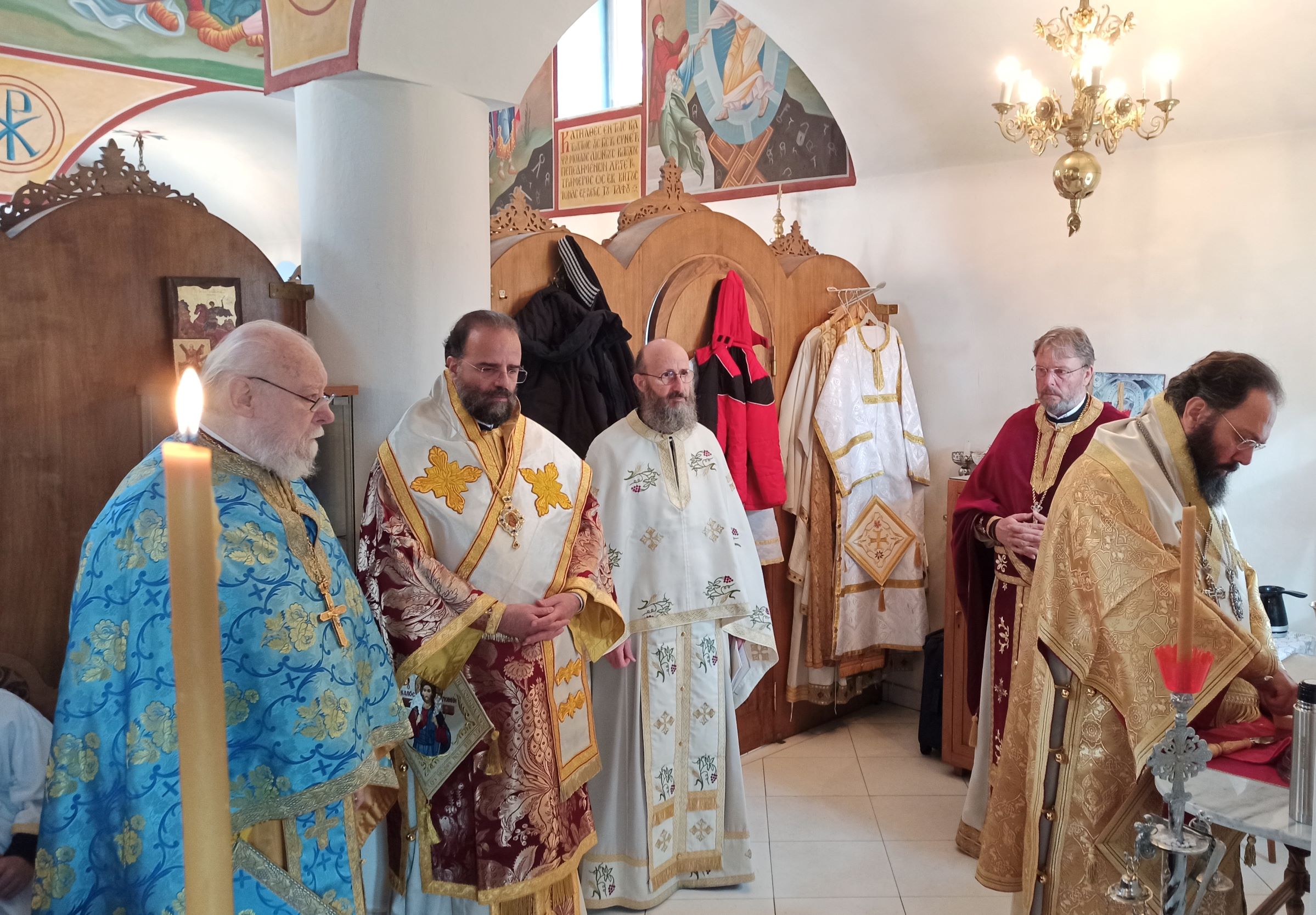 Patrozinium der Gemeinde zum hl. Demetrios in Belogiannisz