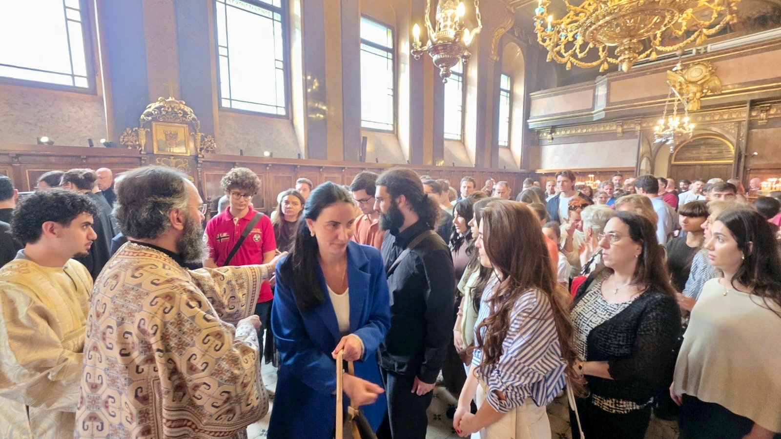 Sonntag nach der Erhöhung des Kostbaren und Lebensspendenden Kreuzes in der Kirche des Heiligen Georg in Wien