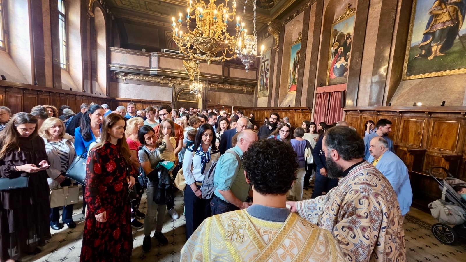 Sonntag nach der Erhöhung des Kostbaren und Lebensspendenden Kreuzes in der Kirche des Heiligen Georg in Wien