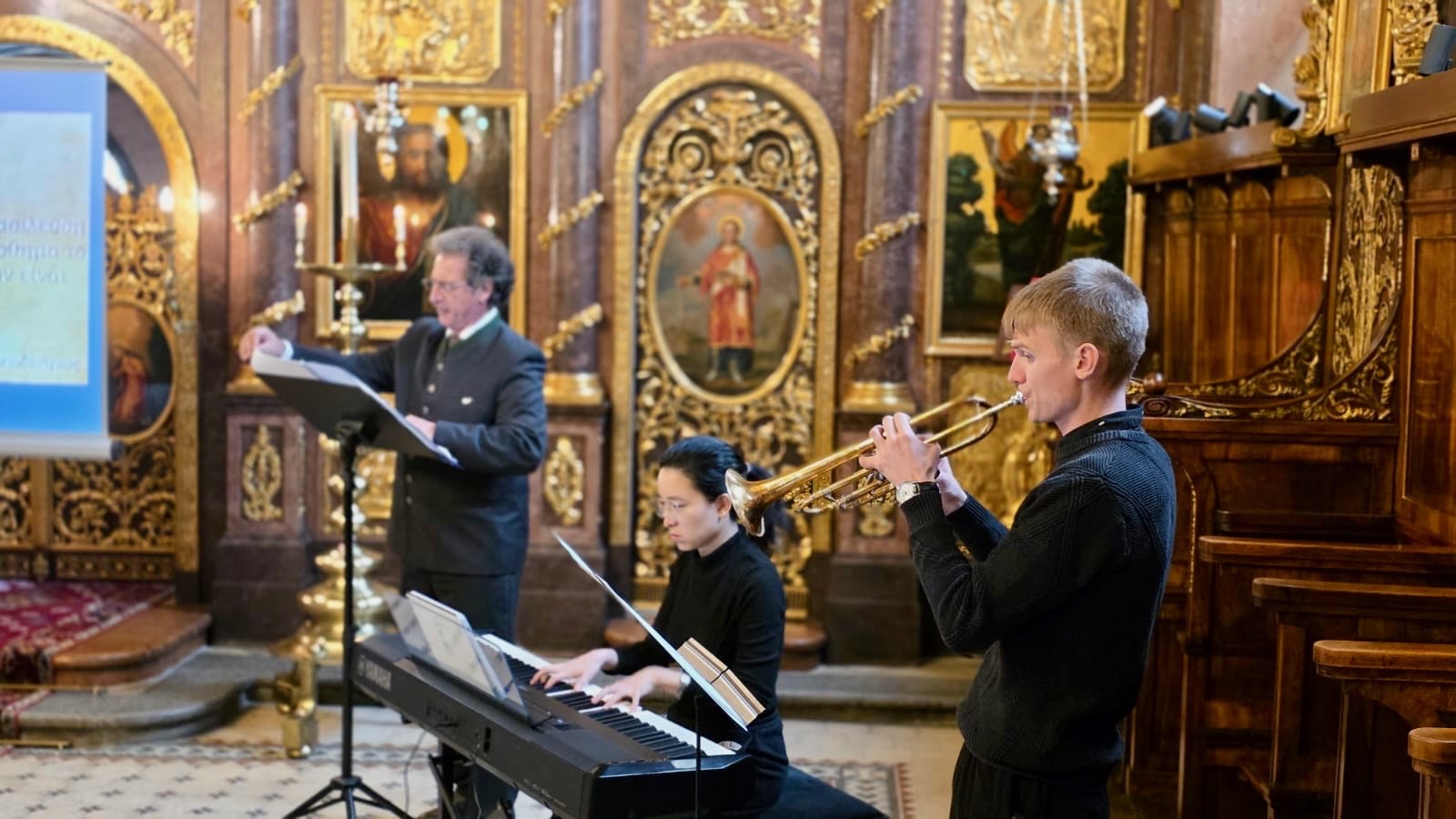 Gedenkveranstaltung zum 250. Geburtstag von Ioannis Kapodistrias in der Kirche zum Heiligen Georg in Wien