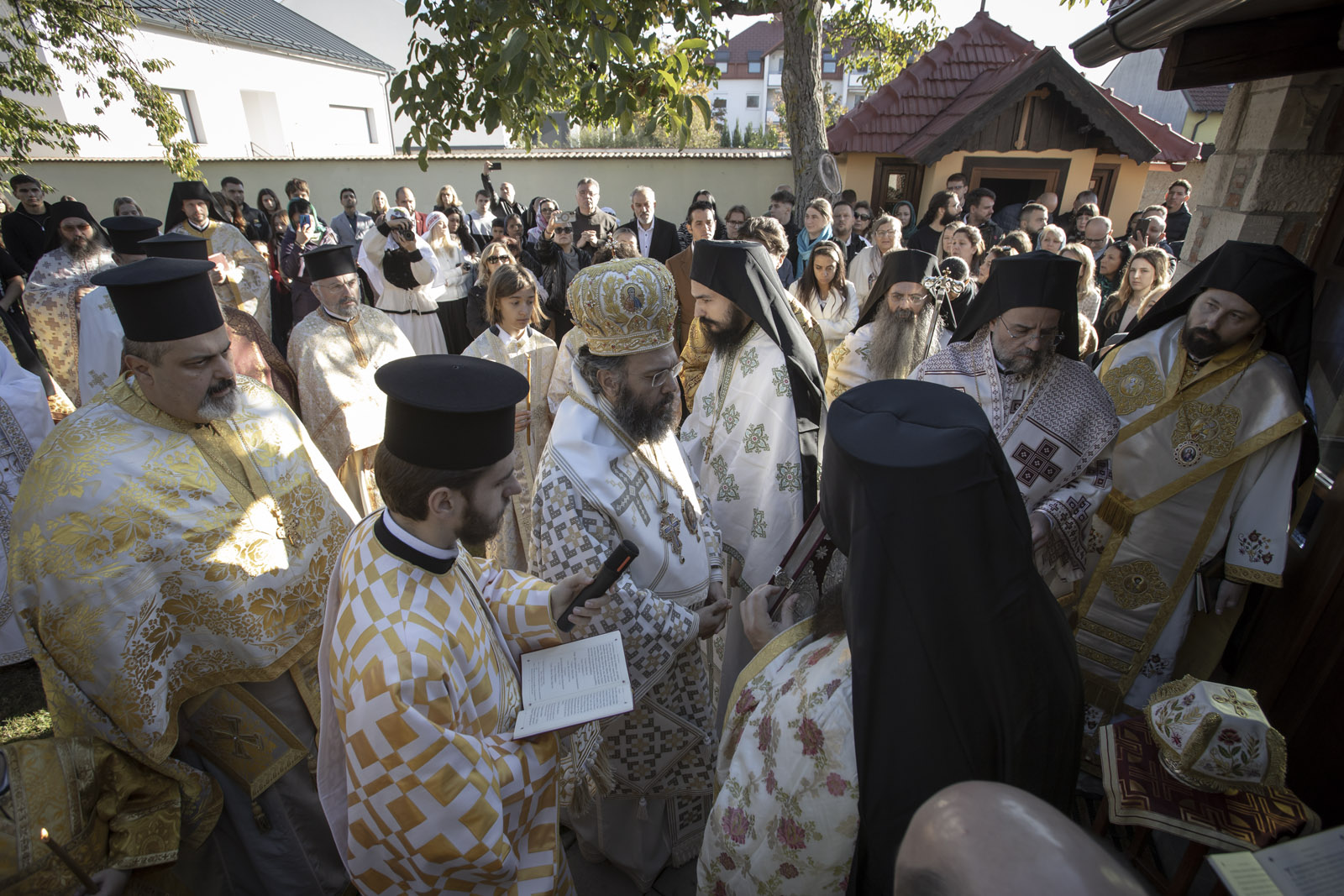 Einweihung des Katholikons des Orthodoxen Klosters in Sankt Andrä am Zicksee