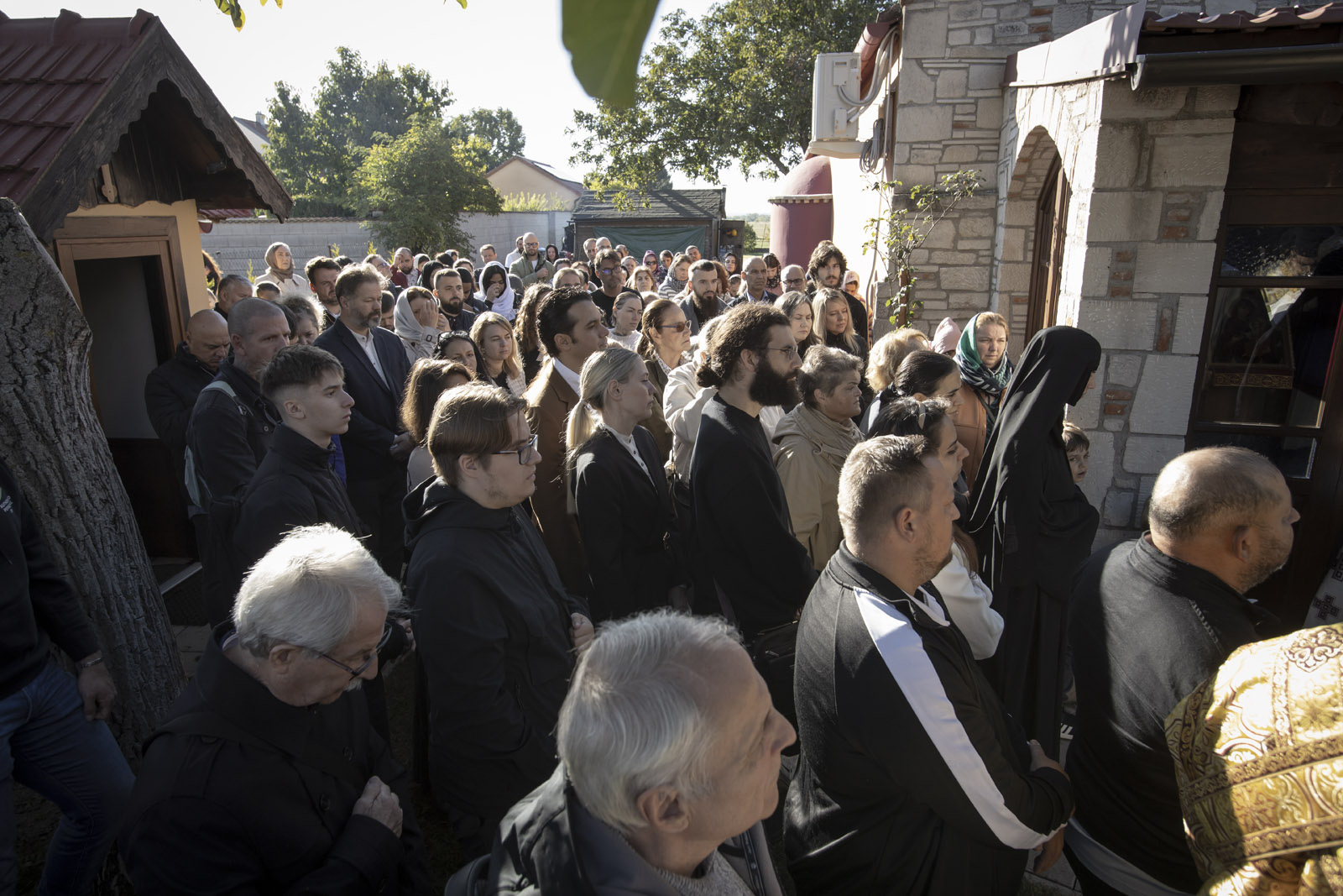 Einweihung des Katholikons des Orthodoxen Klosters in Sankt Andrä am Zicksee