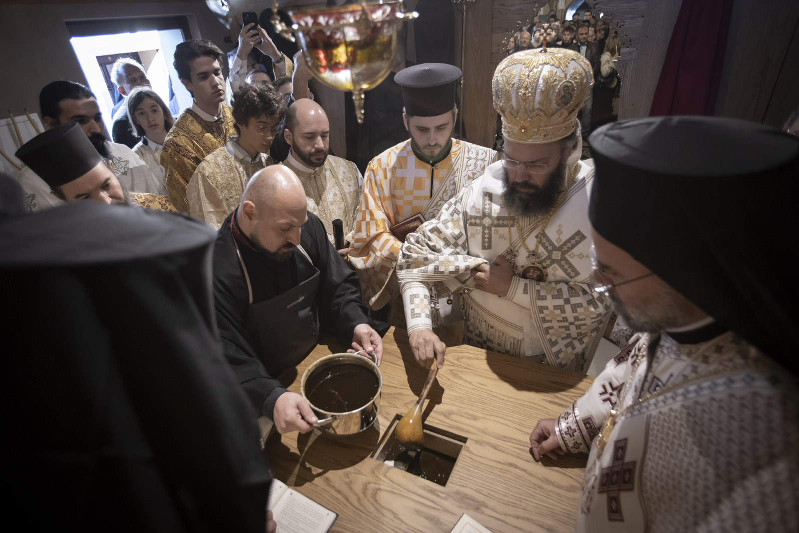 Einweihung des Katholikons des Orthodoxen Klosters in Sankt Andrä am Zicksee