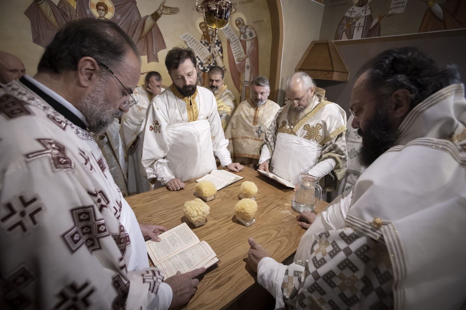 Einweihung des Katholikons des Orthodoxen Klosters in Sankt Andrä am Zicksee