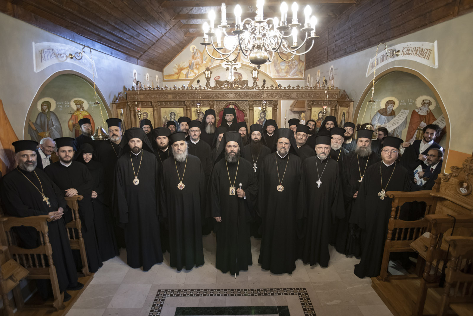 Einweihung des Katholikons des Orthodoxen Klosters in Sankt Andrä am Zicksee