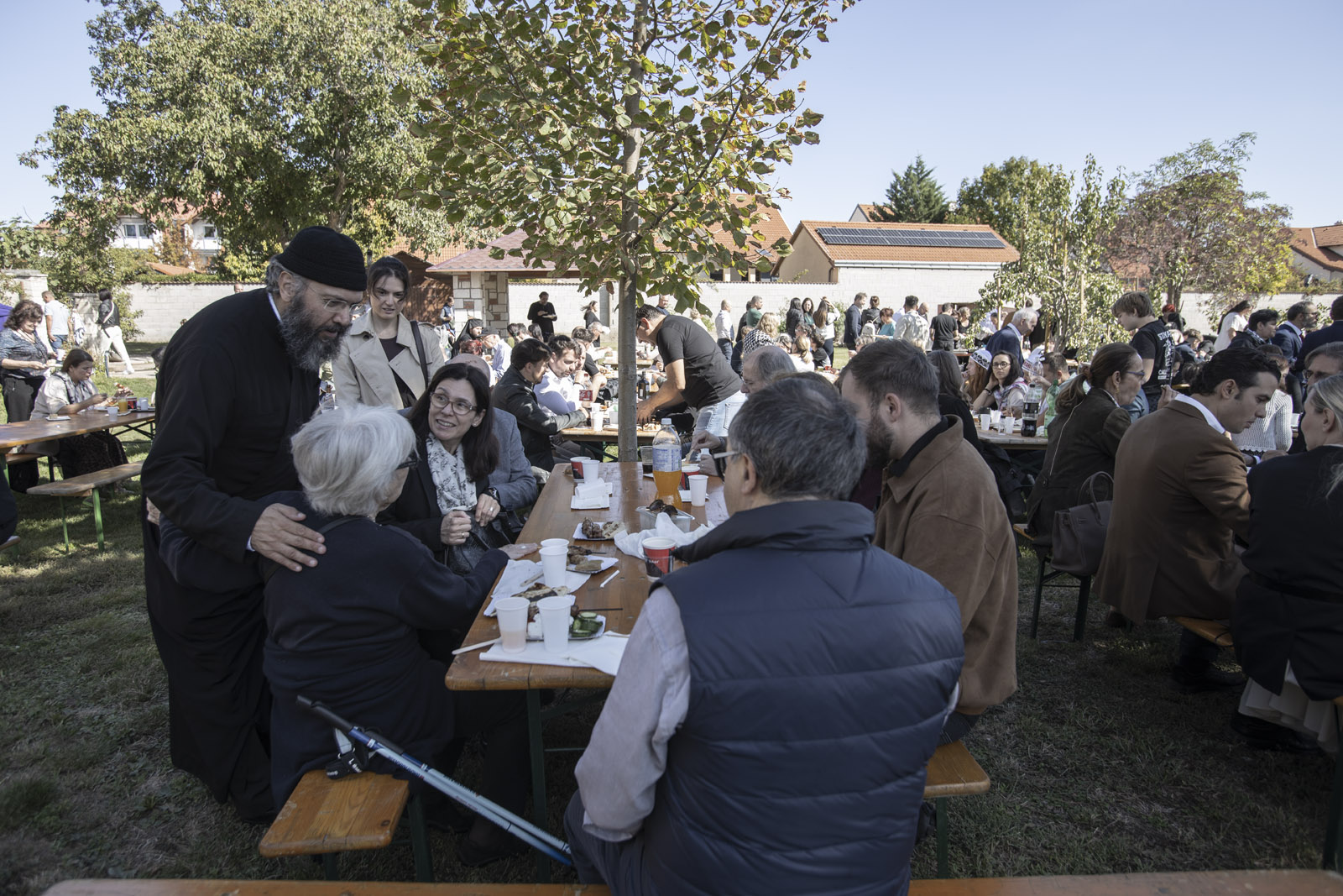 Einweihung des Katholikons des Orthodoxen Klosters in Sankt Andrä am Zicksee